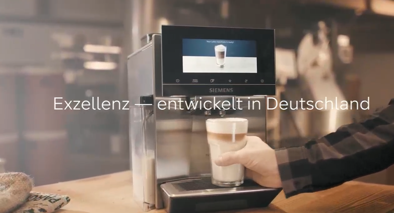 Kaffeevollautomat EQ500 classic TP513D09, viele Kaffeespezialitäten, automatische Dampfreinigung, schwarz,OneTouch-Funktion intuitives Farbdisplay